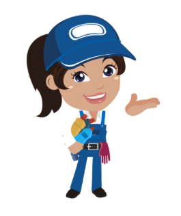 Next Tenant Cleaners' friendly cleaning mascot